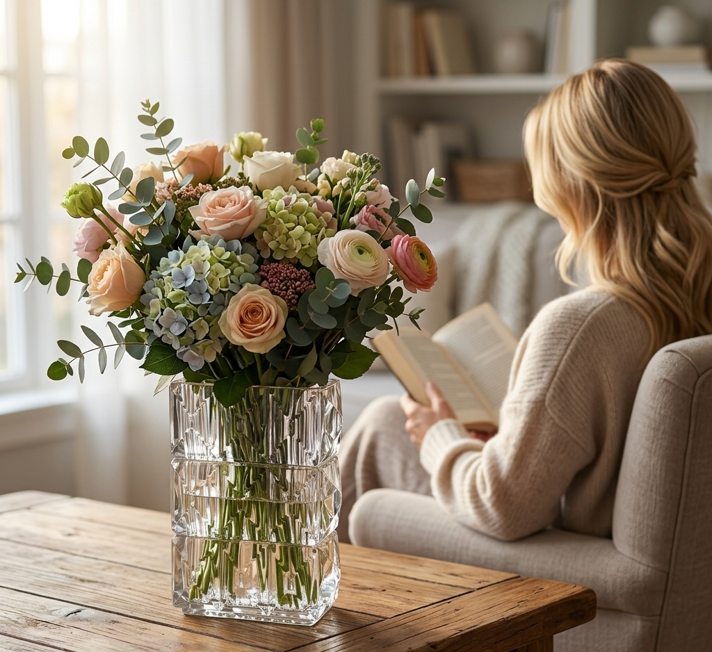 No. 01 Crystal Vase – A Statement in Simplicity